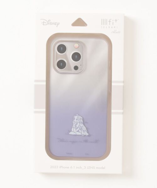 Disney(ディズニー)の「Disney/ディズニー IIIIfit Clear iPhone 15 Pro 対応ケース(スマホケース/カバー・レディース・ライトパープル/ライトイエロー/ライトブルー/ライトピンク・ONE SIZE)」の9枚目の写真