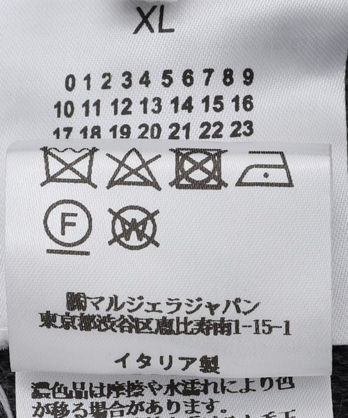 Maison Margiela(メゾンマルジェラ)の「【MAISON MARGIELA / メゾン マルジェラ】ニット ジャンパー(ニット/セーター・メンズ・ライトグレー/ネイビー・LARGE/X-LARGE)」の14枚目の写真