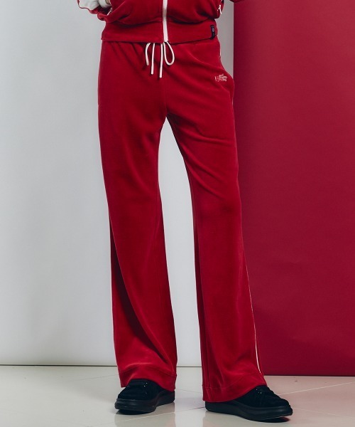 DSC バイカラーベロアパンツ ダブルスタンダードクロージング DOUBLE STANDARD CLOTHING（ダブルスタンダードクロージング）の