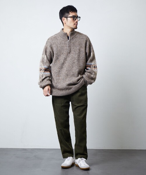 ポーカーズカンティス着用　コーデュロイパンツ　goffa購入 Penguin by Munsingwear スタイルM1Aー2ツータックコーデュロイ