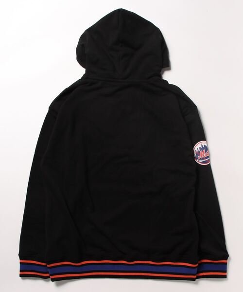 MLB(メジャーリーグベースボール)の「【MLB】リブラインパーカー/メンズ(パーカー・メンズ・グリーン/グレー/ブラック/オフホワイト/ブルー・LL/L/M)」の6枚目の写真