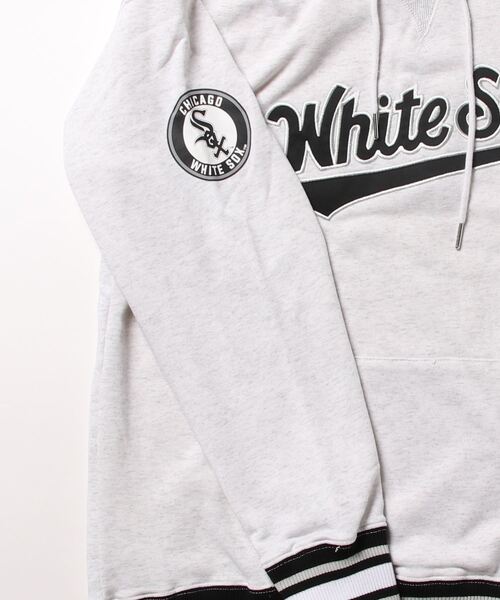 MLB(メジャーリーグベースボール)の「【MLB】リブラインパーカー/メンズ(パーカー・メンズ・グリーン/グレー/ブラック/オフホワイト/ブルー・LL/L/M)」の9枚目の写真