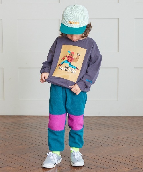 MARKEY'S（マーキーズ）の「【MIRACLE-KUN/ミラクルくん】別注プリントトレーナー（80～150cm）（スウェット・キッズ・オフホワイト/チャコール/ホワイト系その他/グリーン/オレンジ/グレー系その他/ブラック/マスタード/パープル/ブルー・80/90/95/100/110/130/140/150/120）」の19枚目の写真