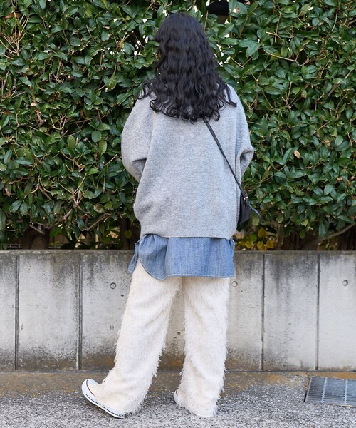 【完売品】FREAK'S STORE フェザリーパンツ　黒 新品】FREAKS STORE フェザリーパンツ イージーパンツ ブ