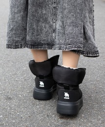 moz | moz(モズ) パデット (はっ水)ドロストショートブーツ(ブーツ)