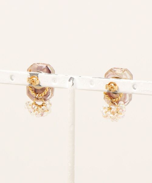 tone(トーン)の「【PetitBonheur accessories】2way tuiokuピアス(MA)(ピアス(両耳用)・レディース・ゴールド・FREE)」の4枚目の写真