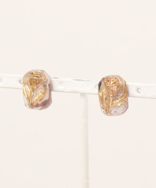 tone(トーン)の「【PetitBonheur accessories】2way tuiokuピアス(MA)(ピアス(両耳用)・レディース・ゴールド・FREE)」の5枚目の写真