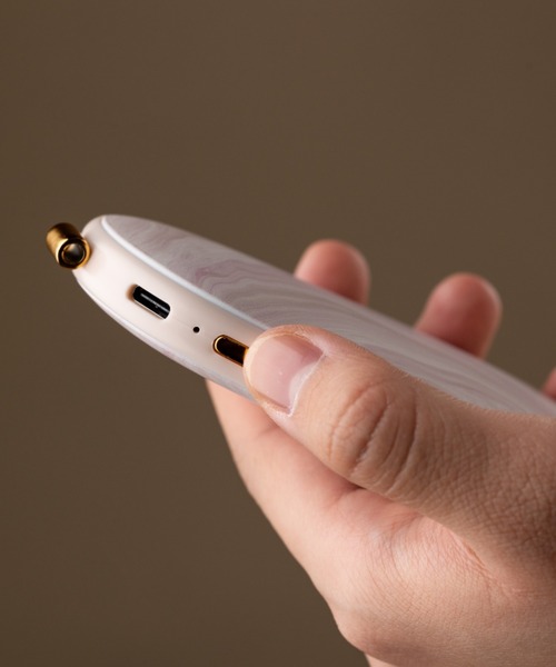 BIRTHDAY BAR（バースデイバー）の「smaly Hand Warmer カイロ（生活家電・レディース・グレイッシュブルー/ピンクベージュ/ベージュ/グレー・フリー）」の5枚目の写真