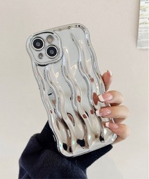 ウェーブデザインスマホケース iPhoneケース