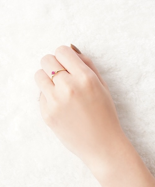 itam(アイタム)の「【itam】アイタム/ Natural stone 天然石リング(リング・レディース・ホワイト系その他/レッド/ピンク系その他/ホワイト系その他2/ブルー/グレー/クリア/ピンク系その他2/イエロー/ベージュ・#11)」の18枚目の写真