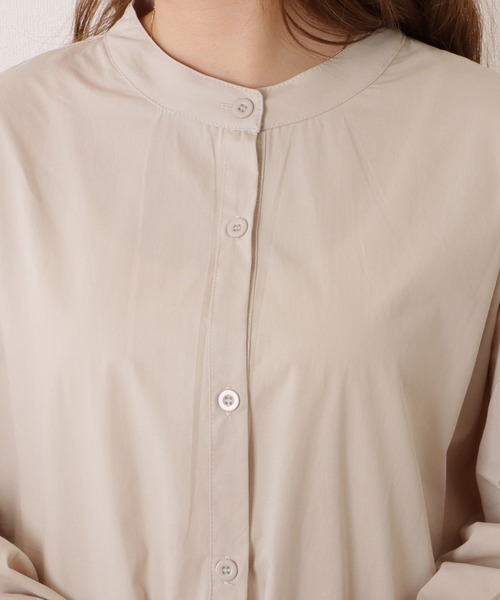 Lace Ladies(レースレディース)の「バンドカラー ロング ギャザー ランタン ワンピース(ワンピース・レディース・ベージュ/ブラック/アイボリー・FREE)」の17枚目の写真