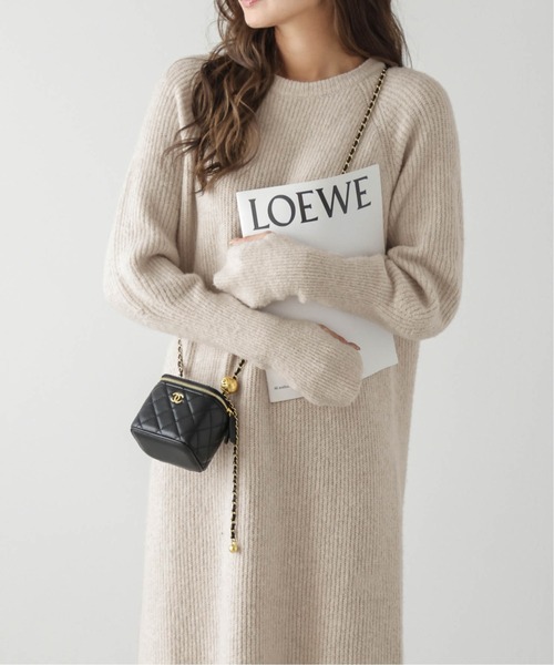 La-gemme(ラジェム)の「リブニットワンピース(ワンピース・レディース・グレー/オートミール/ブラック・フリー)」の18枚目の写真