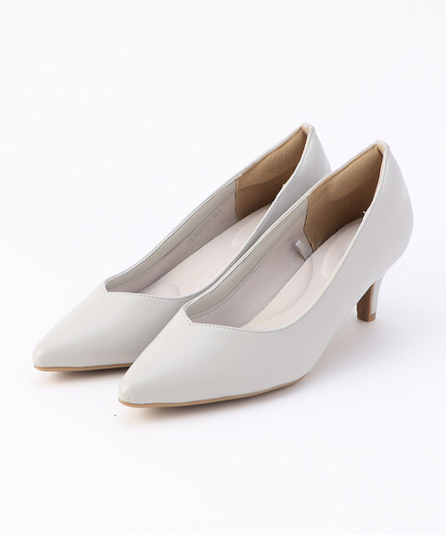 COMME CA ISM（コムサイズム）の「ポインテッドトゥ　パンプス（パンプス・レディース・ブラック/ライトグレー・23.5cm/24.5cm）」の11枚目の写真