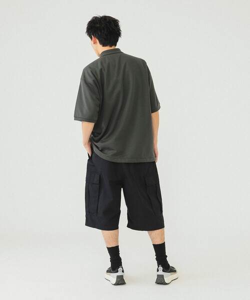 BEAMS(ビームス)の「BEAMS / テック ポロシャツ(ポロシャツ・メンズ・ネイビー/チャコールグレー・XL/L/M/S)」の4枚目の写真