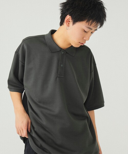 BEAMS(ビームス)の「BEAMS / テック ポロシャツ(ポロシャツ・メンズ・ネイビー/チャコールグレー・XL/L/M/S)」の14枚目の写真