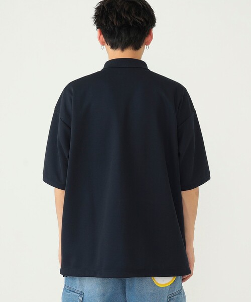 BEAMS(ビームス)の「BEAMS / テック ポロシャツ(ポロシャツ・メンズ・ネイビー/チャコールグレー・XL/L/M/S)」の19枚目の写真