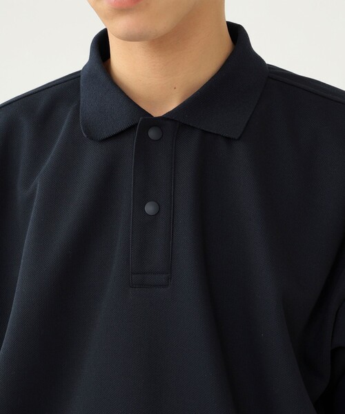 BEAMS(ビームス)の「BEAMS / テック ポロシャツ(ポロシャツ・メンズ・ネイビー/チャコールグレー・XL/L/M/S)」の8枚目の写真