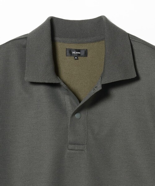 BEAMS(ビームス)の「BEAMS / テック ポロシャツ(ポロシャツ・メンズ・ネイビー/チャコールグレー・XL/L/M/S)」の21枚目の写真