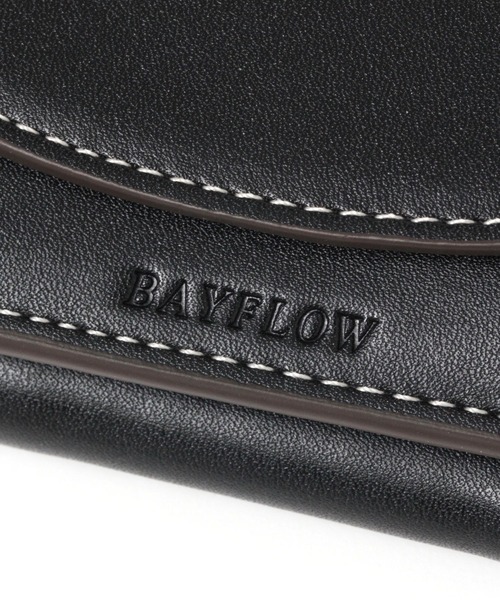 BAYFLOW（ベイフロー）の「ベーシック三つ折りウォレット（財布・レディース・ライトオリーブ/ライトグレー/ブラック/アイボリー/ライトブルー・FREE）」の14枚目の写真