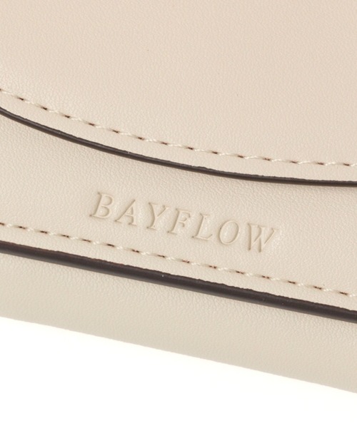 BAYFLOW（ベイフロー）の「ベーシック三つ折りウォレット（財布・レディース・ライトオリーブ/ライトグレー/ブラック/アイボリー/ライトブルー・FREE）」の20枚目の写真