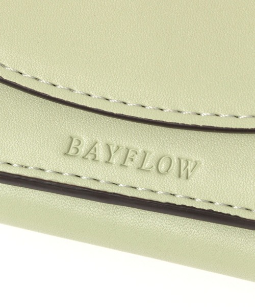 BAYFLOW（ベイフロー）の「ベーシック三つ折りウォレット（財布・レディース・ライトオリーブ/ライトグレー/ブラック/アイボリー/ライトブルー・FREE）」の21枚目の写真
