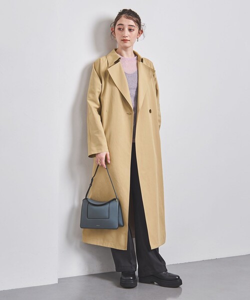 UNITED ARROWS（ユナイテッドアローズ）の「ドルマンスリーブ トレンチコート（トレンチコート・レディース・オリーブ/オフホワイト/ベージュ・34/36/38）」の10枚目の写真