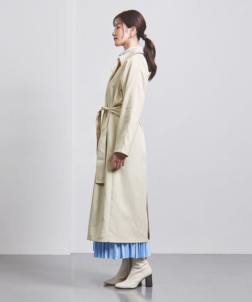 UNITED ARROWS（ユナイテッドアローズ）の「ドルマンスリーブ トレンチコート（トレンチコート・レディース・オリーブ/オフホワイト/ベージュ・34/36/38）」の15枚目の写真