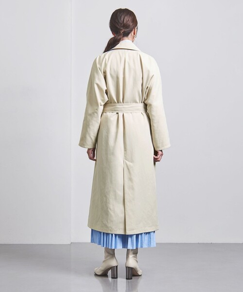 UNITED ARROWS（ユナイテッドアローズ）の「ドルマンスリーブ トレンチコート（トレンチコート・レディース・オリーブ/オフホワイト/ベージュ・34/36/38）」の16枚目の写真