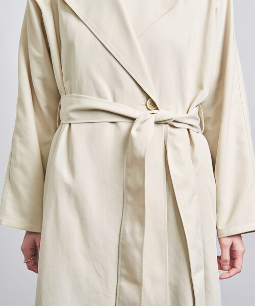 UNITED ARROWS（ユナイテッドアローズ）の「ドルマンスリーブ トレンチコート（トレンチコート・レディース・オリーブ/オフホワイト/ベージュ・34/36/38）」の19枚目の写真
