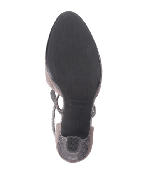 ESPERANZA(エスペランサ)の「クロスストラップハイヒールセパレートパンプス 結婚式二次会 パーティー 24SS(パンプス・レディース・グレー系/ブラック系/ピンク系5・22.0cm/22.5cm/23.0cm/23.5cm/24.0cm/24.5cm)」の12枚目の写真