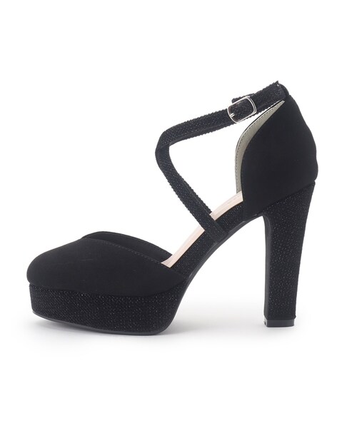 ESPERANZA(エスペランサ)の「クロスストラップハイヒールセパレートパンプス 結婚式二次会 パーティー 24SS(パンプス・レディース・グレー系/ブラック系/ピンク系5・22.0cm/22.5cm/23.0cm/23.5cm/24.0cm/24.5cm)」の15枚目の写真