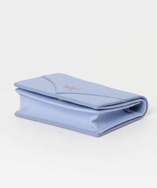 MCM ウォレット パイソンレザー ミラスペシャル ロイヤルブルー ミニ 