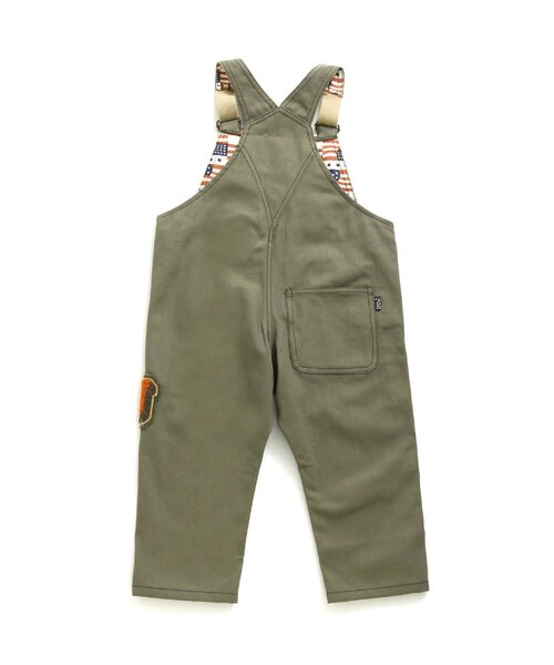F.O.KIDS(エフオーキッズ)の「オーバーオール(サロペット/オーバーオール・キッズ・キナリ/インディゴブルー/カーキ・120/140/110/130/100/90/80)」の14枚目の写真