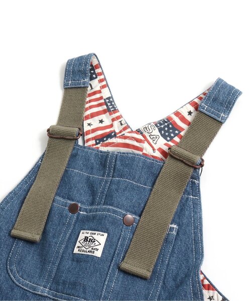 F.O.KIDS(エフオーキッズ)の「オーバーオール(サロペット/オーバーオール・キッズ・キナリ/インディゴブルー/カーキ・120/140/110/130/100/90/80)」の16枚目の写真
