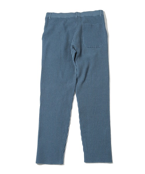 MEN'S BIGI（メンズビギ）の「たて畝ニットイージーパンツ（その他パンツ・メンズ・ブルー/チャコールグレー・02/03/01）」の14枚目の写真