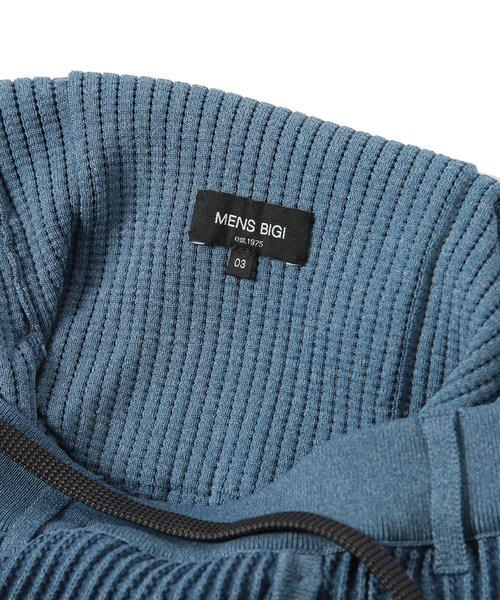 MEN'S BIGI（メンズビギ）の「たて畝ニットイージーパンツ（その他パンツ・メンズ・ブルー/チャコールグレー・02/03/01）」の13枚目の写真
