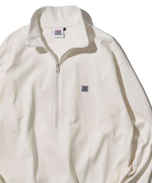トレーナー スウェット 「VISION STREET WEAR」13オンス ヘビーウェイトハーフジップ レディース メンズ VISION STREET WEAR トレーナー スウェット 「VISION WEAR」13