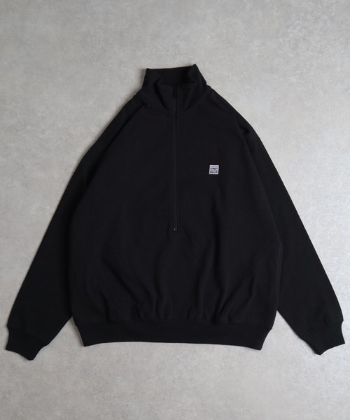 トレーナー スウェット 「VISION STREET WEAR」13オンス ヘビーウェイトハーフジップ レディース メンズ VISION STREET WEAR トレーナー スウェット 「VISION WEAR」13