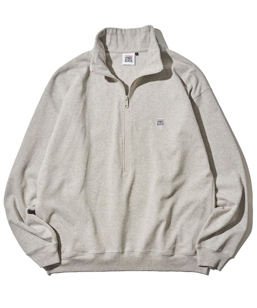 VISION STREET WEAR(ヴィジョンストリートウェア)の「【VISION STREET WEAR】13オンス ヘビーウェイトハーフジップ(スウェット・レディース・ライトグレー/ホワイト/ブラック/ネイビー・X-LARGE/MEDIUM/LARGE)」の13枚目の写真
