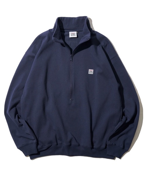 VISION STREET WEAR(ヴィジョンストリートウェア)の「【VISION STREET WEAR】13オンス ヘビーウェイトハーフジップ(スウェット・レディース・ライトグレー/ホワイト/ブラック/ネイビー・X-LARGE/MEDIUM/LARGE)」の16枚目の写真