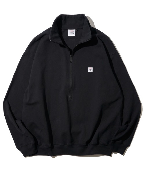 VISION STREET WEAR(ヴィジョンストリートウェア)の「【VISION STREET WEAR】13オンス ヘビーウェイトハーフジップ(スウェット・レディース・ライトグレー/ホワイト/ブラック/ネイビー・X-LARGE/MEDIUM/LARGE)」の10枚目の写真
