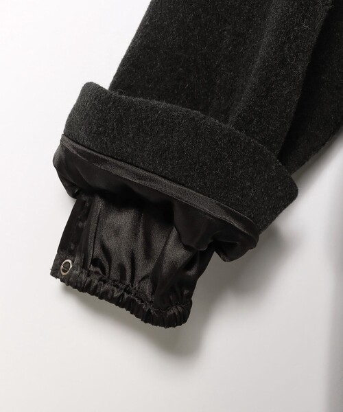BEAMS PLUS（ビームスプラス）の「ヘリンボーン パネル ダッフルコート（ダッフルコート・メンズ・グレー・M/S/L/XL）」の6枚目の写真