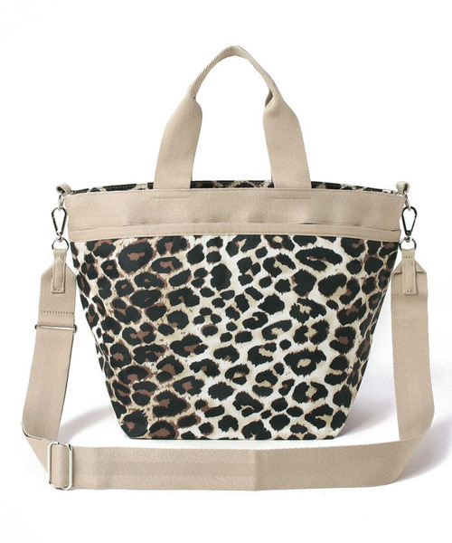 LeSportsac（レスポートサック）の「BUCKET TOTE フラクセンレオパード