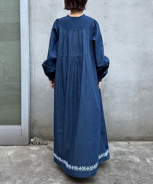 CIAOPANIC（チャオパニック）の「INDIAベストセットデニム刺繍