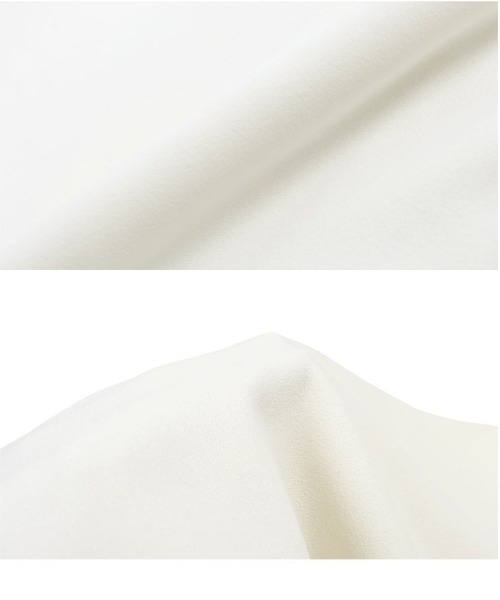 KOBE LETTUCE（コウベレタス）の「[ ストレッチ×ノーアイロン ] 細見えストレッチデザインキャミオールインワン（つなぎ/オールインワン・レディース・ブラック/モカ/チャコール/ホワイト系・M/PM）」の9枚目の写真