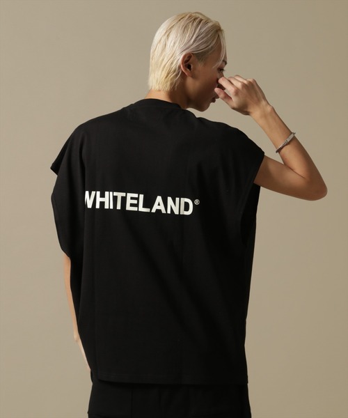 WHITELAND（ホワイトランド）の「【WEB&DEPOT限定】WHITELAND/ホワイトランド/OWL/LOGO NS/ロゴ ノースリーブ（タンクトップ・メンズ・ホワイト/ブラック/カーキ・L/M）」の10枚目の写真