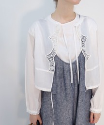 haupia | ｗｈｉｔｅ　ａｐｐｌｅ　ｂｌｏｓｓｏｍ 【 ブラウス 】(シャツ/ブラウス)