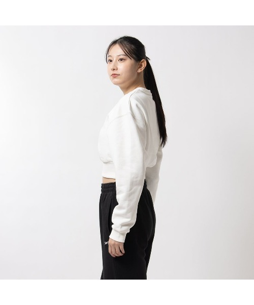 Reebok(リーボック)の「クラシック フリース カバーアップ / CL WDE FLEECE COVERUP(スウェット・レディース・オフホワイト/ブルー/ブラック・LARGE/MEDIUM/SMALL/X-LARGE)」の8枚目の写真