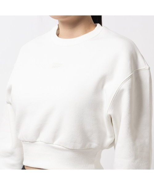 Reebok(リーボック)の「クラシック フリース カバーアップ / CL WDE FLEECE COVERUP(スウェット・レディース・オフホワイト/ブルー/ブラック・LARGE/MEDIUM/SMALL/X-LARGE)」の10枚目の写真