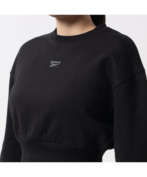 Reebok(リーボック)の「クラシック フリース カバーアップ / CL WDE FLEECE COVERUP(スウェット・レディース・オフホワイト/ブルー/ブラック・LARGE/MEDIUM/SMALL/X-LARGE)」の6枚目の写真